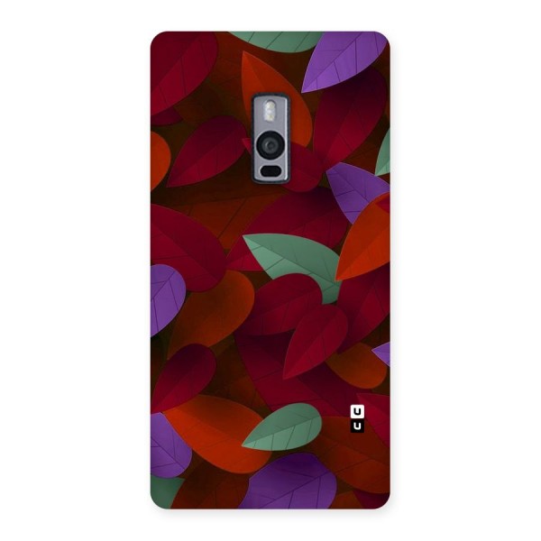 Aesthetic Colorful Leaves Back Case for OnePlus Two