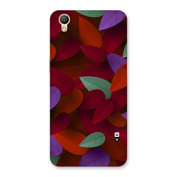 Aesthetic Colorful Leaves Back Case for Oppo A37