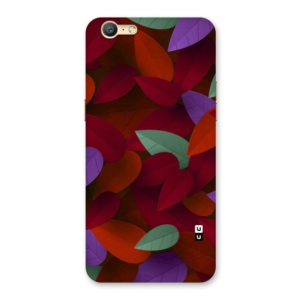 Aesthetic Colorful Leaves Back Case for Oppo A39