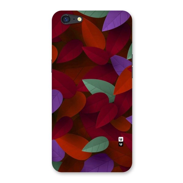 Aesthetic Colorful Leaves Back Case for Oppo A71