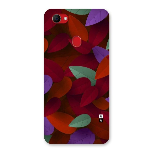 Aesthetic Colorful Leaves Back Case for Oppo F7