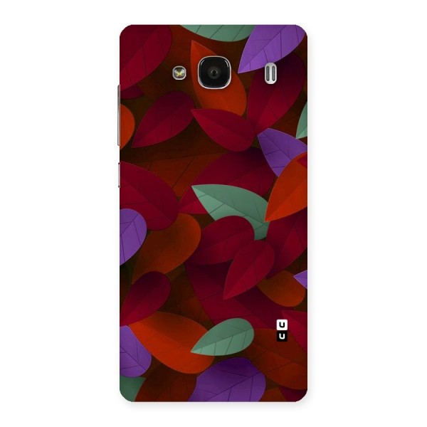 Aesthetic Colorful Leaves Back Case for Redmi 2