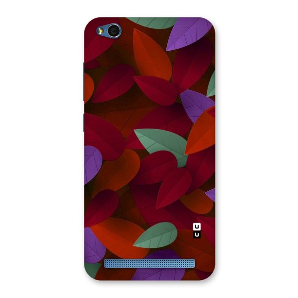 Aesthetic Colorful Leaves Back Case for Redmi 5A
