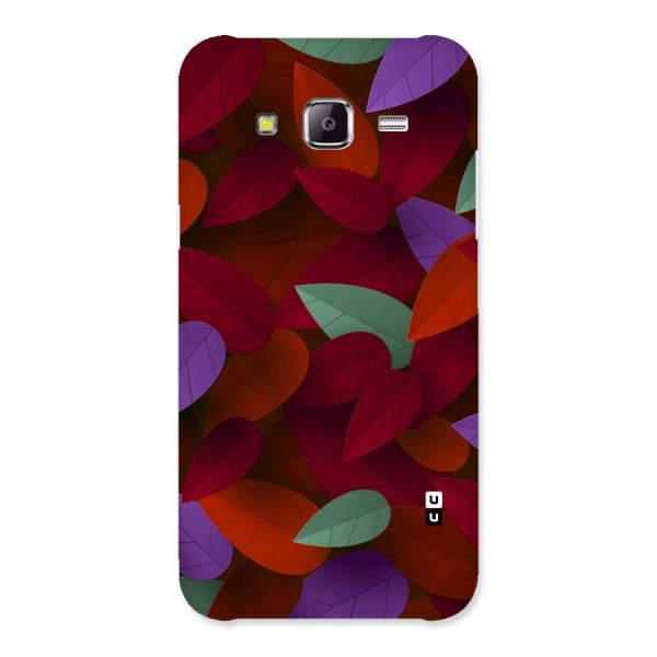 Aesthetic Colorful Leaves Back Case for Samsung Galaxy J2 Prime