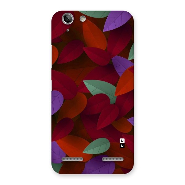 Aesthetic Colorful Leaves Back Case for Vibe K5 Plus