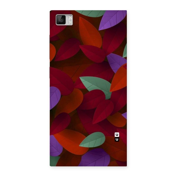 Aesthetic Colorful Leaves Back Case for Xiaomi Mi3