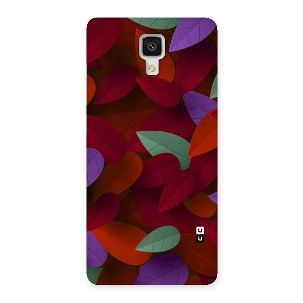 Aesthetic Colorful Leaves Back Case for Xiaomi Mi 4