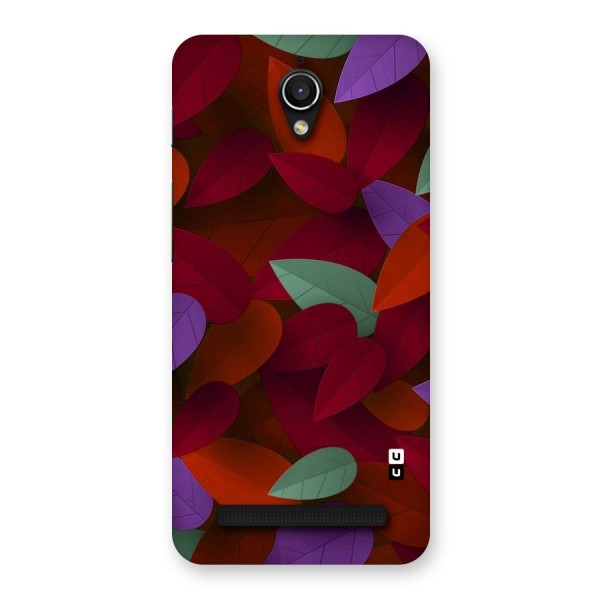 Aesthetic Colorful Leaves Back Case for Zenfone Go