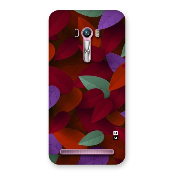 Aesthetic Colorful Leaves Back Case for Zenfone Selfie