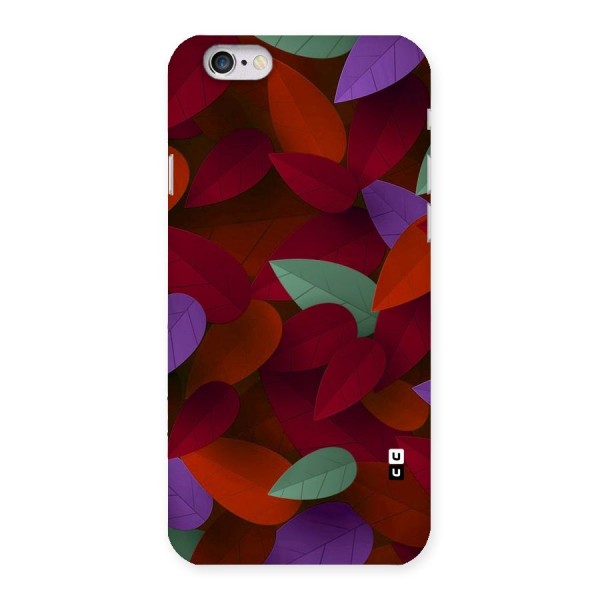 Aesthetic Colorful Leaves Back Case for iPhone 6 6S