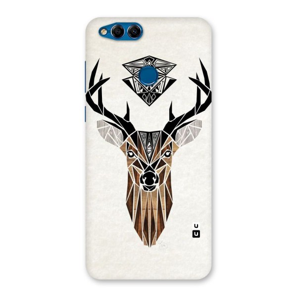 Aesthetic Deer Design Back Case for Honor 7X