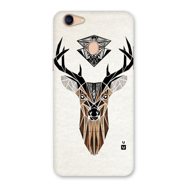 Aesthetic Deer Design Back Case for Oppo F5