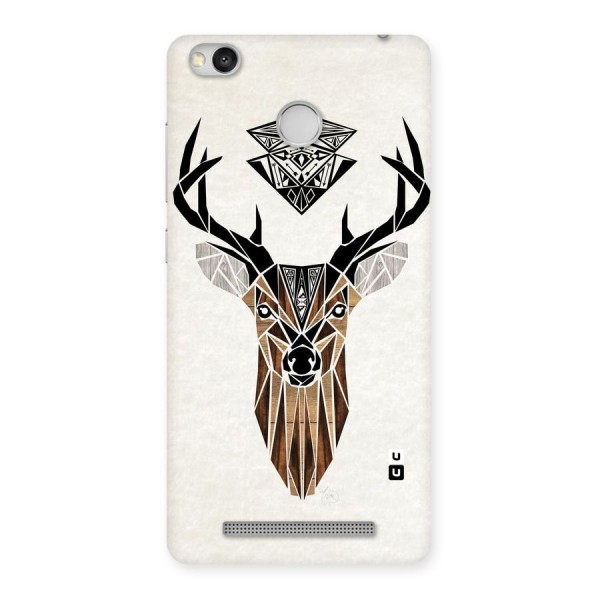 Aesthetic Deer Design Back Case for Redmi 3S Prime