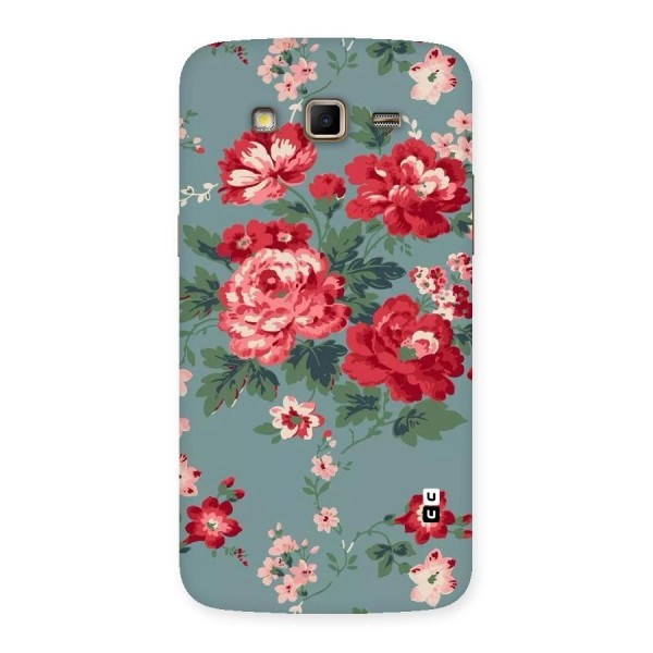 Aesthetic Floral Red Back Case for Samsung Galaxy Grand 2