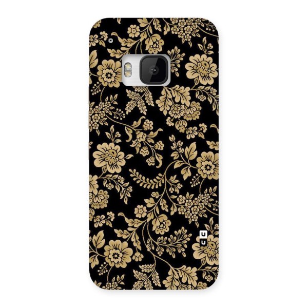Aesthetic Golden Design Back Case for HTC One M9