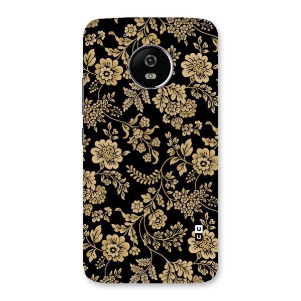 Aesthetic Golden Design Back Case for Moto G5