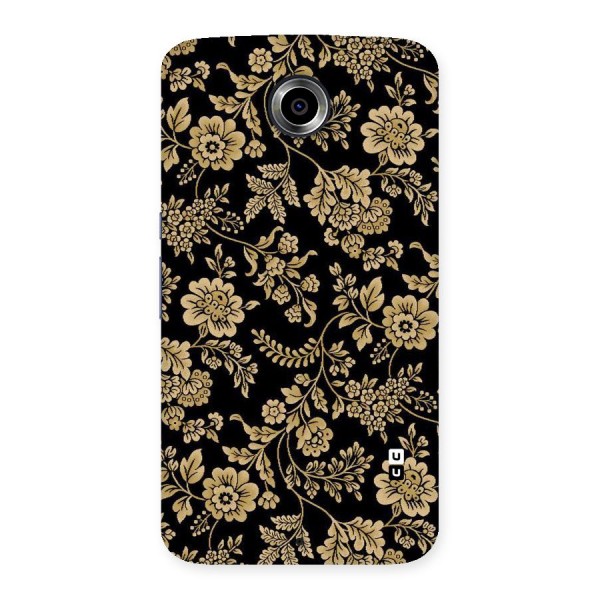 Aesthetic Golden Design Back Case for Nexsus 6