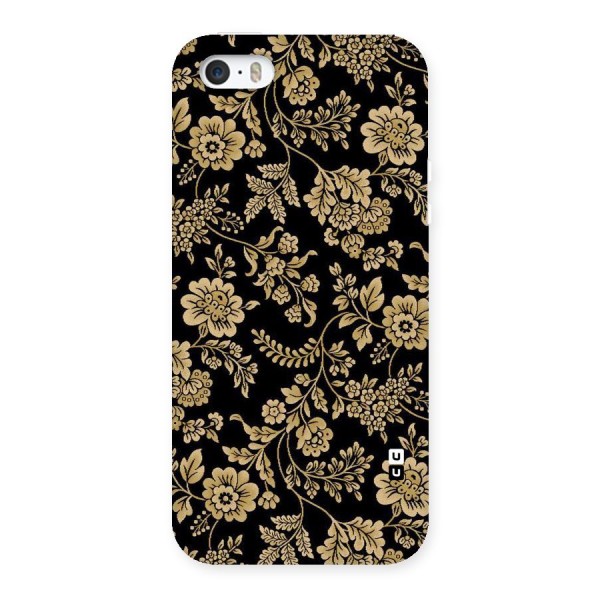 Aesthetic Golden Design Back Case for iPhone 5 5S