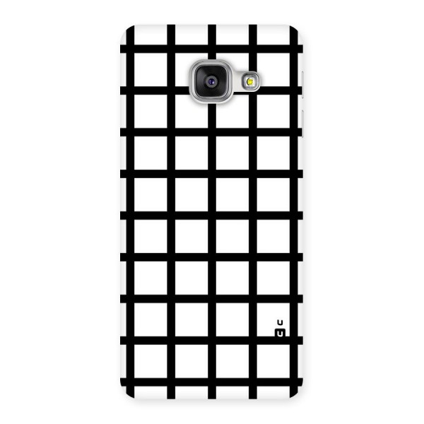 Aesthetic Grid Lines Back Case for Galaxy A3 2016