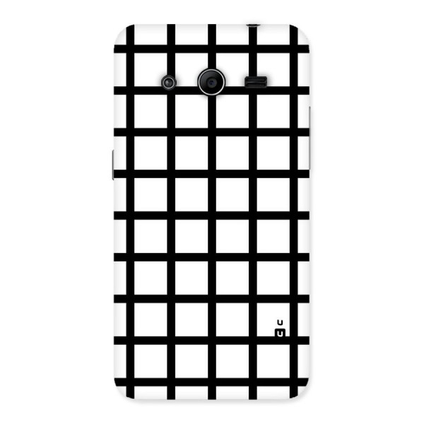 Aesthetic Grid Lines Back Case for Galaxy Core 2