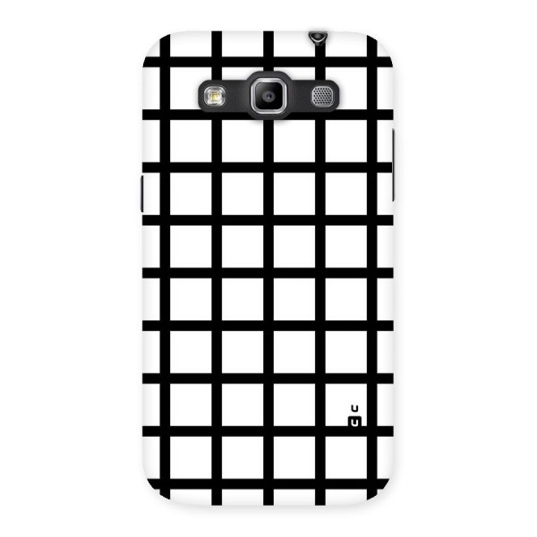 Aesthetic Grid Lines Back Case for Galaxy Grand Quattro