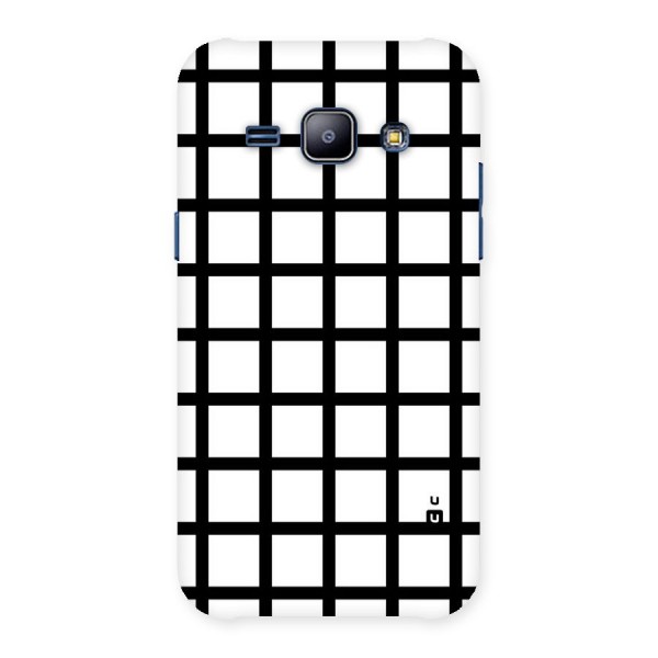 Aesthetic Grid Lines Back Case for Galaxy J1