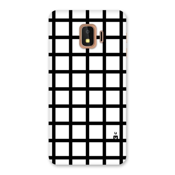 Aesthetic Grid Lines Back Case for Galaxy J2 Core