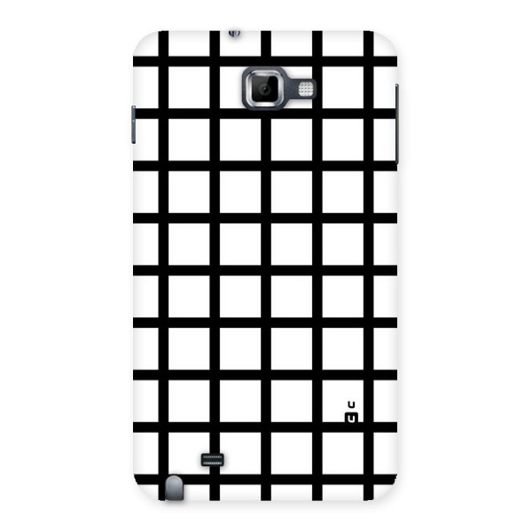Aesthetic Grid Lines Back Case for Galaxy Note