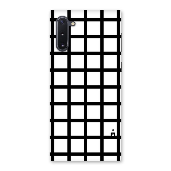 Aesthetic Grid Lines Back Case for Galaxy Note 10