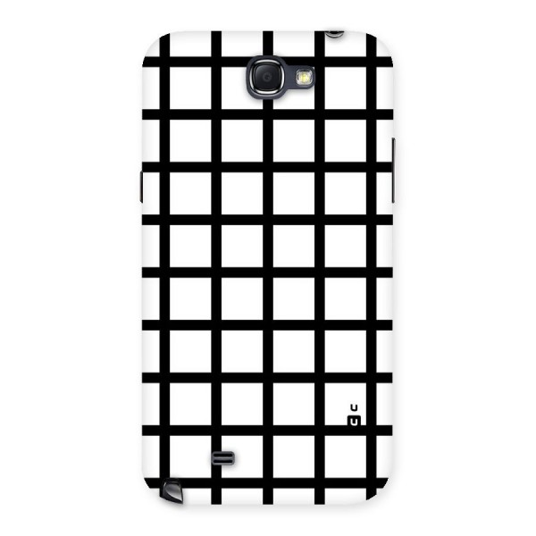 Aesthetic Grid Lines Back Case for Galaxy Note 2