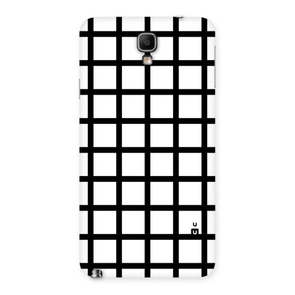 Aesthetic Grid Lines Back Case for Galaxy Note 3 Neo