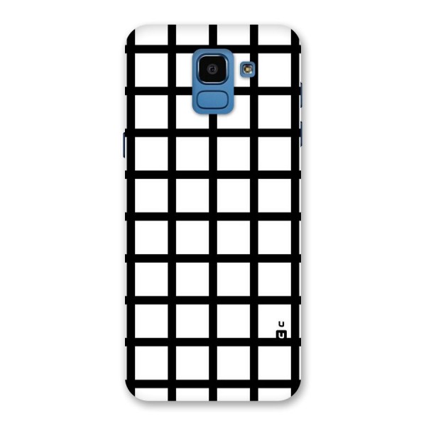 Aesthetic Grid Lines Back Case for Galaxy On6