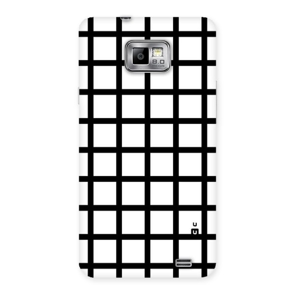 Aesthetic Grid Lines Back Case for Galaxy S2