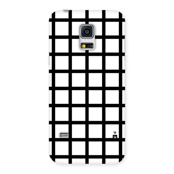Aesthetic Grid Lines Back Case for Galaxy S5 Mini