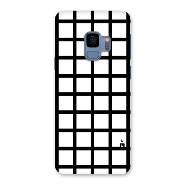 Aesthetic Grid Lines Back Case for Galaxy S9