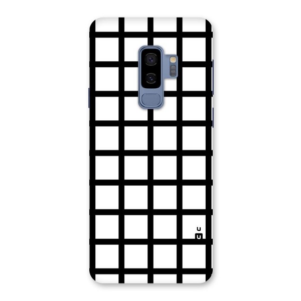 Aesthetic Grid Lines Back Case for Galaxy S9 Plus