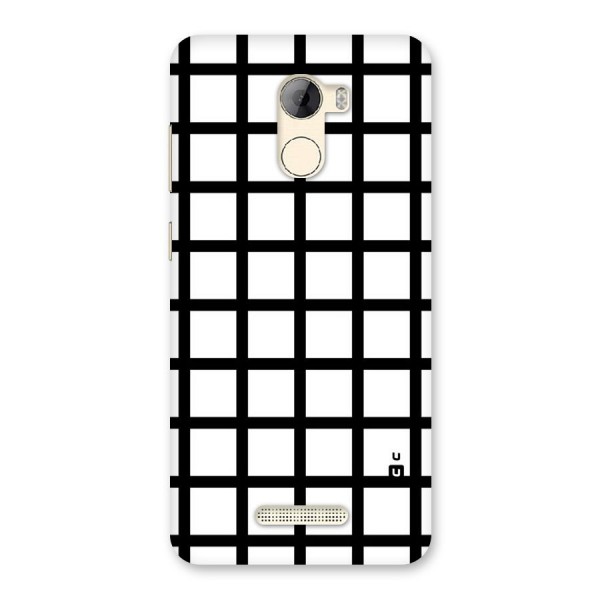 Aesthetic Grid Lines Back Case for Gionee A1 LIte