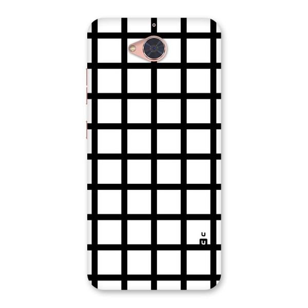 Aesthetic Grid Lines Back Case for Gionee S6 Pro