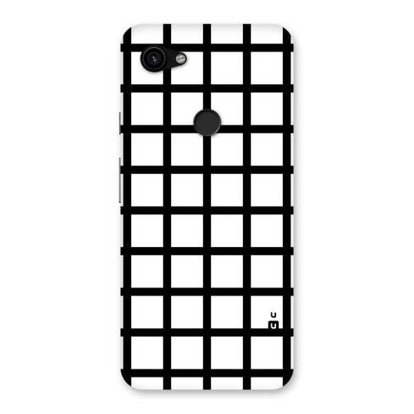 Aesthetic Grid Lines Back Case for Google Pixel 3a XL