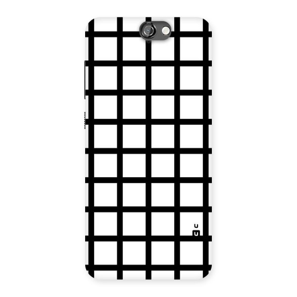 Aesthetic Grid Lines Back Case for HTC One A9