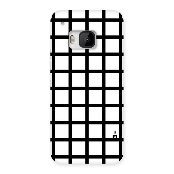 Aesthetic Grid Lines Back Case for HTC One M9