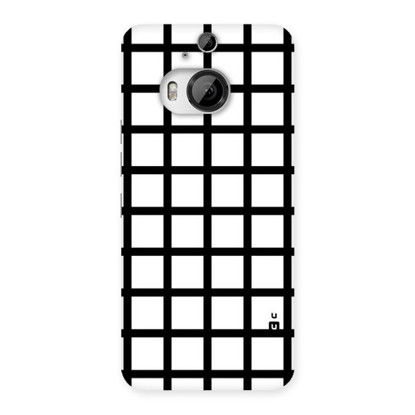 Aesthetic Grid Lines Back Case for HTC One M9 Plus