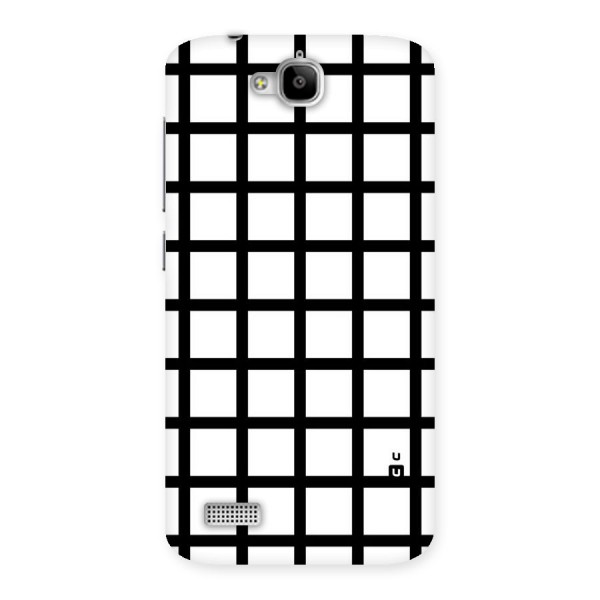 Aesthetic Grid Lines Back Case for Honor Holly