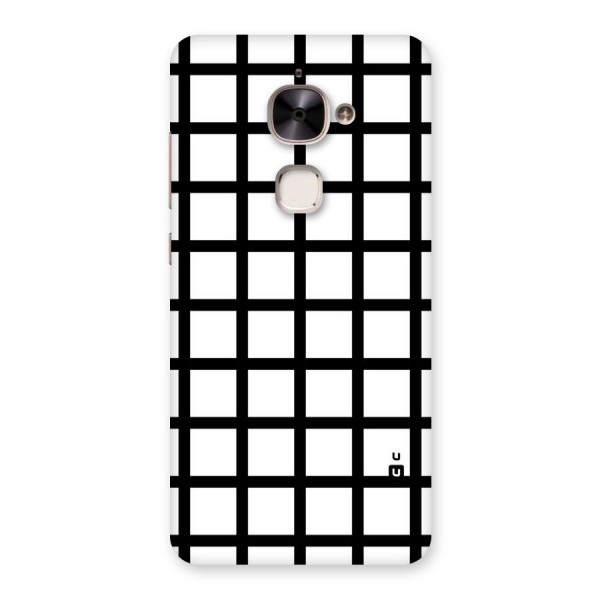 Aesthetic Grid Lines Back Case for Le 2