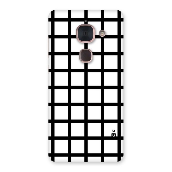 Aesthetic Grid Lines Back Case for Le Max 2
