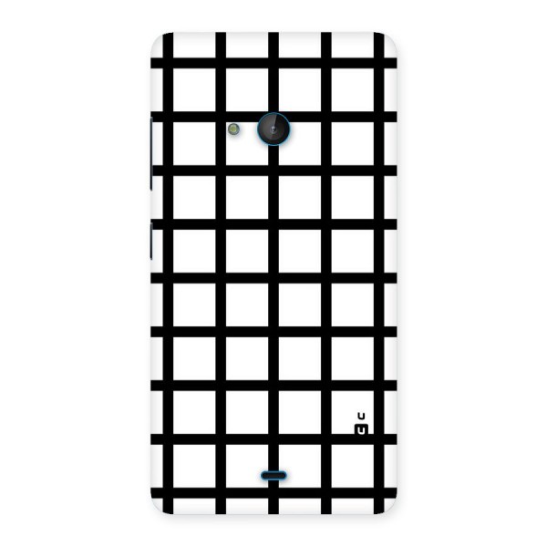 Aesthetic Grid Lines Back Case for Lumia 540