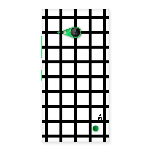 Aesthetic Grid Lines Back Case for Lumia 730