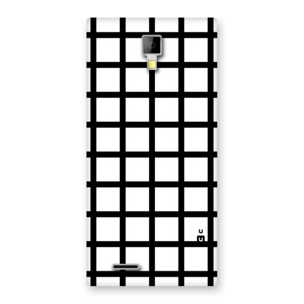 Aesthetic Grid Lines Back Case for Micromax Canvas Xpress A99
