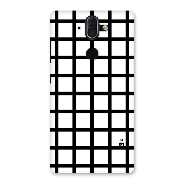 Aesthetic Grid Lines Back Case for Nokia 8 Sirocco