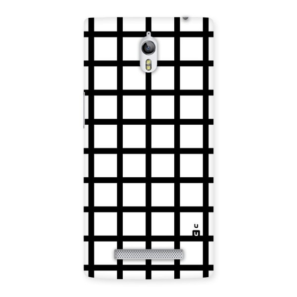 Aesthetic Grid Lines Back Case for Oppo Find 7